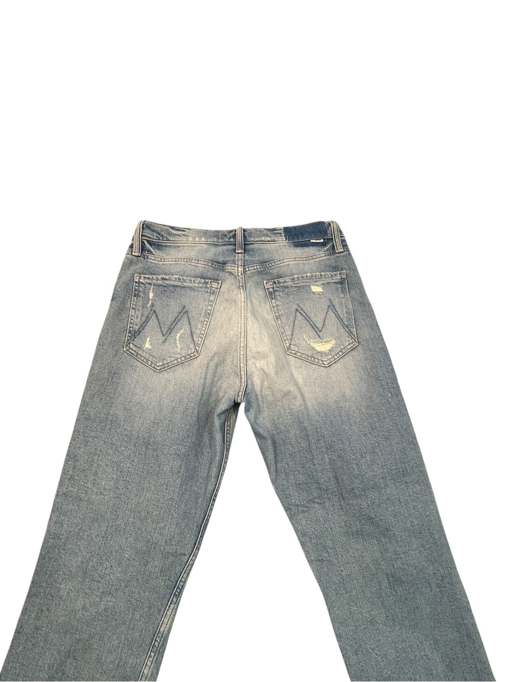 MOTHER Superior The Tomcat The Confession Distressed Jeans Women’s 29 Ankle - Picture 5 of 14